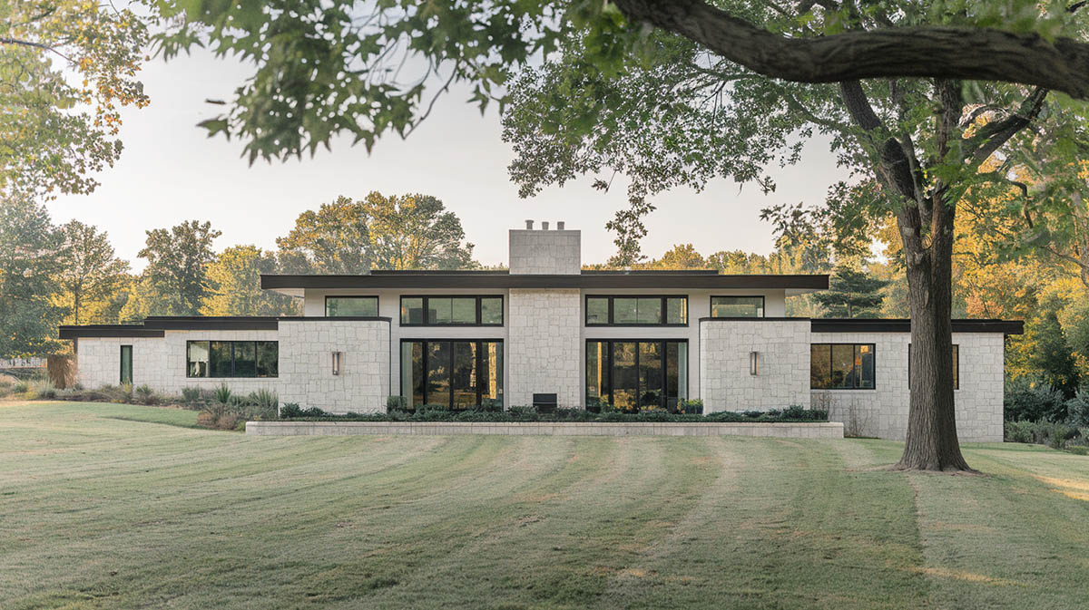 Modern CMU house